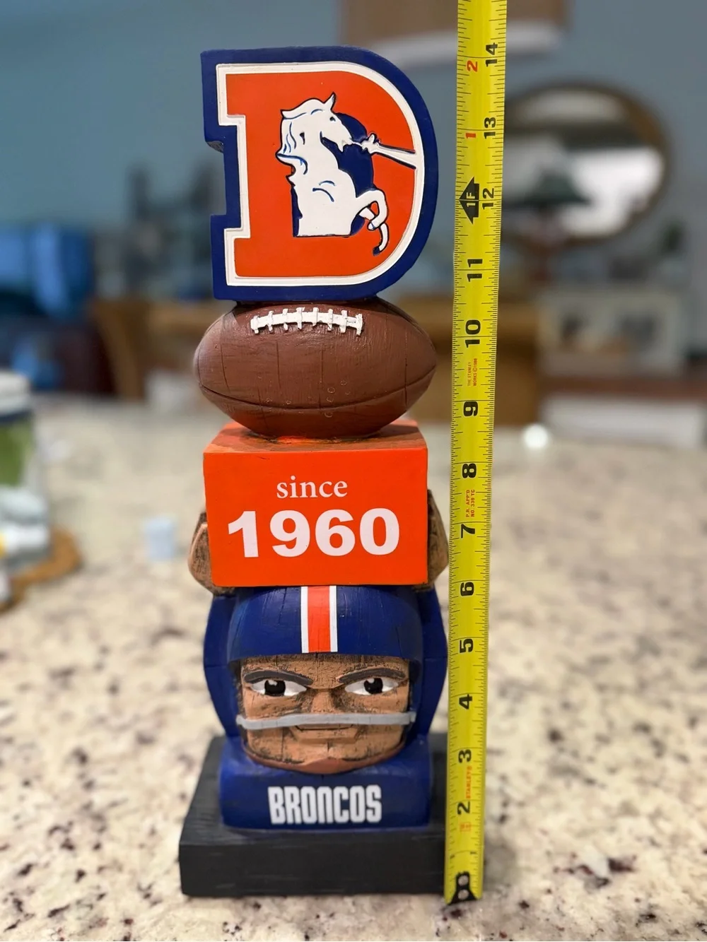 NFL Denver Broncos vintage totem